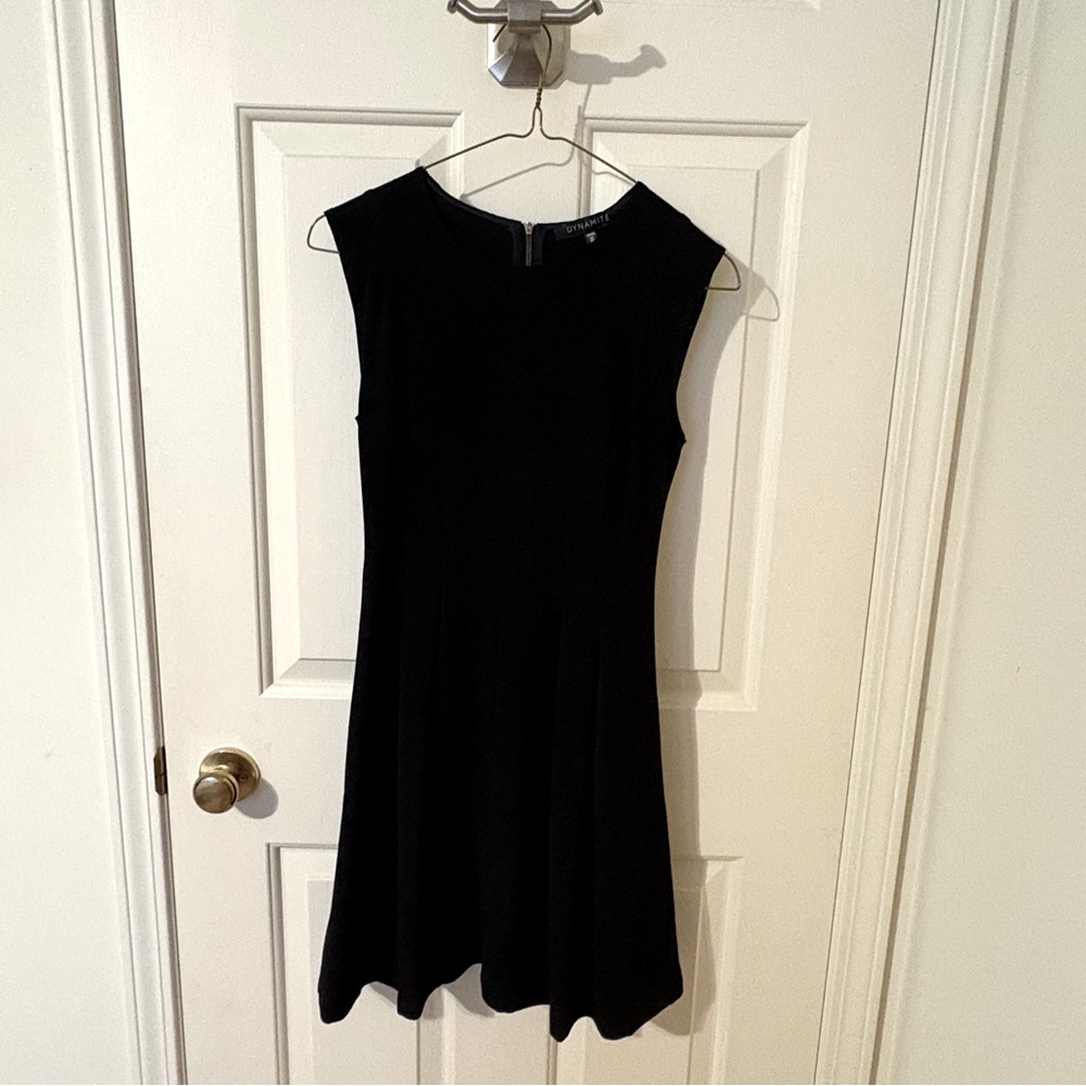 Dynamite black A line dress, xs